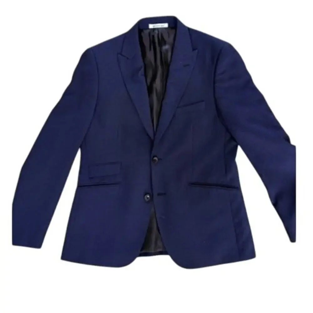 Giovanni Testi Mens Blazer Sport Coat 40S Two Button Career Classic Timeless